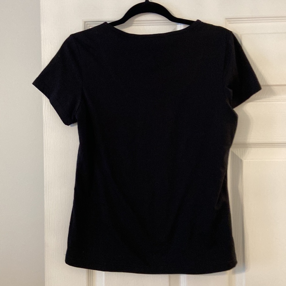 Jasmine Rose Women’s Top brand new color black length 24” bust 32” size S/P - Picture 5 of 8